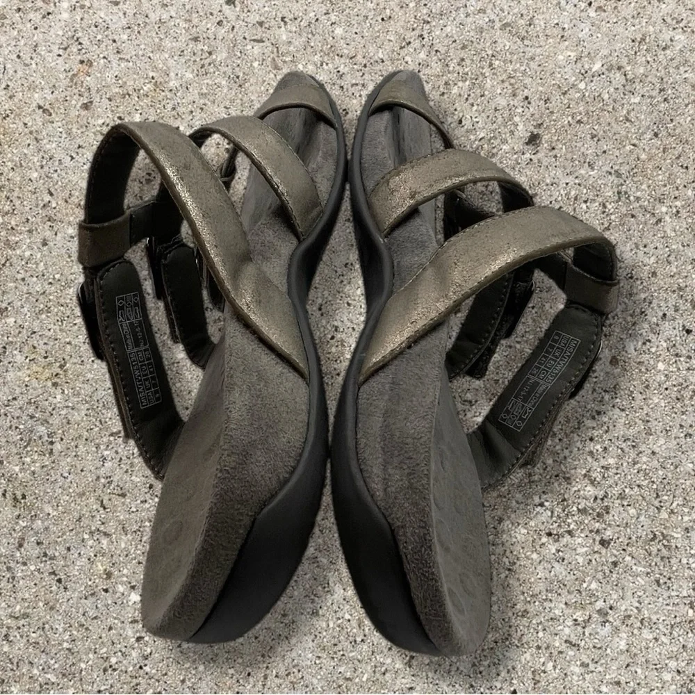 Vionic MISA SLIDE SANDAL Pewter Size 9